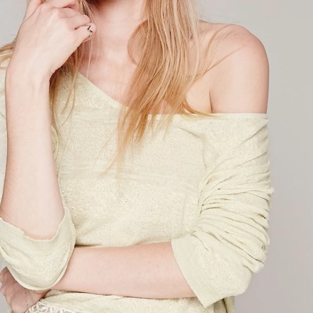 Free People semi sheer